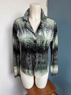 Kyra&Ko groen fluweel velvet velours jasje blazer billy l, Maat 42/44 (L), Ophalen of Verzenden, Zo goed als nieuw, Kyra & Ko