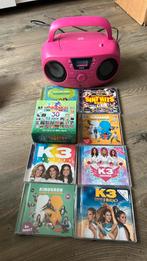 cd speler, radio incl veel cd”s zoals K3, Ophalen of Verzenden, Zo goed als nieuw