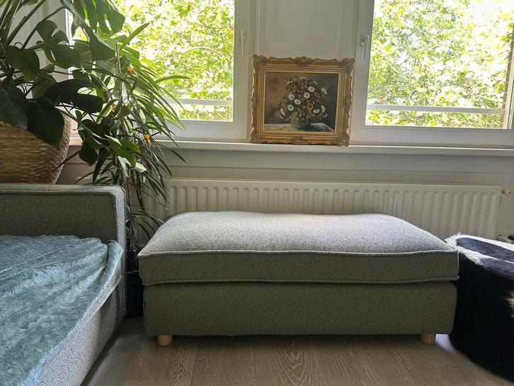 Bolia Malin Pouf, Huis en Inrichting, Banken | Bankstellen, Zo goed als nieuw, Eenpersoons, 150 tot 200 cm, 75 tot 100 cm, Stof