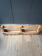 Flessenrek, Ophalen, Hout, 75 cm of meer, 25 flessen of meer