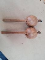 2 stuks handgemaakte antieke sambal ballen, Ophalen of Verzenden