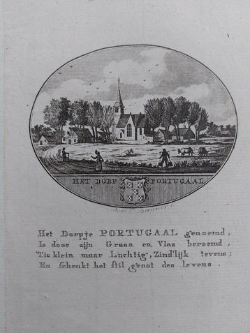 28 / Portugal - Poortugal Gravure 18e eeuw van Ollefen beschikbaar voor biedingen