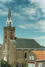 Arnemuiden 2x Herv. Kerk en Arnekanaal met molen, Zeeland, 1960 tot 1980, Ongelopen, Verzenden