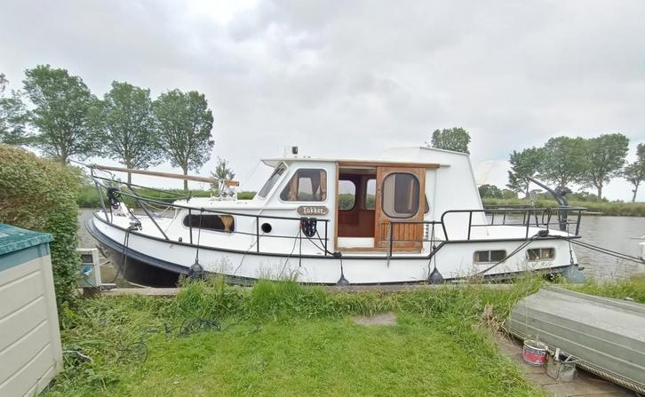 Tukkervlet in goede staat. IN PRIJS VERLAAGD, Watersport en Boten, Motorboten en Motorjachten, Gebruikt, Staal, Diesel, 50 pk of meer