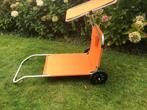 Stretcher strandkar strand kar met wielen met zonnedak, Ophalen, Zo goed als nieuw