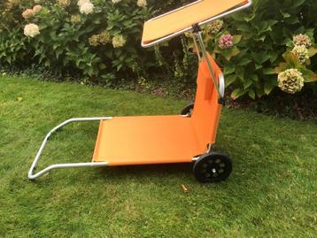 Stretcher strandkar strand kar met wielen met zonnedak beschikbaar voor biedingen