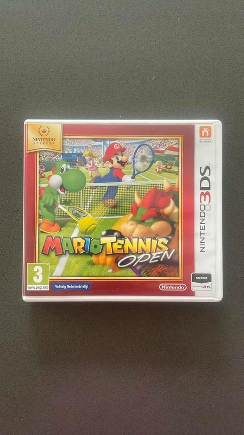 Mario Tennis Open - Nintendo Selects 3DS, Spelcomputers en Games, Games | Nintendo 2DS en 3DS, Zo goed als nieuw, Sport, 1 speler