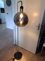 Vloerlamp met glazen bol, Ophalen, Zo goed als nieuw, Metaal of Aluminium