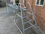 Aluminium stellage platform steiger 1.07 m. hoog 4 m. lang, Doe-het-zelf en Verbouw, Steigers, Ophalen, Gebruikt, Rolsteiger of Kamersteiger