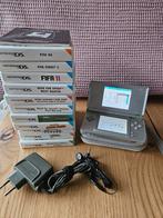 Nintendo DS Lite Zilver met heel veel spellen!, Spelcomputers en Games, Spelcomputers | Nintendo DS, Met games, Ophalen of Verzenden