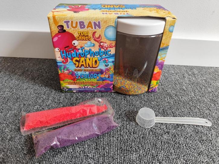 Tuban hydrophobic sand, Kinderen en Baby's, Speelgoed | Educatief en Creatief, Nieuw, Ontdekken, Ophalen of Verzenden