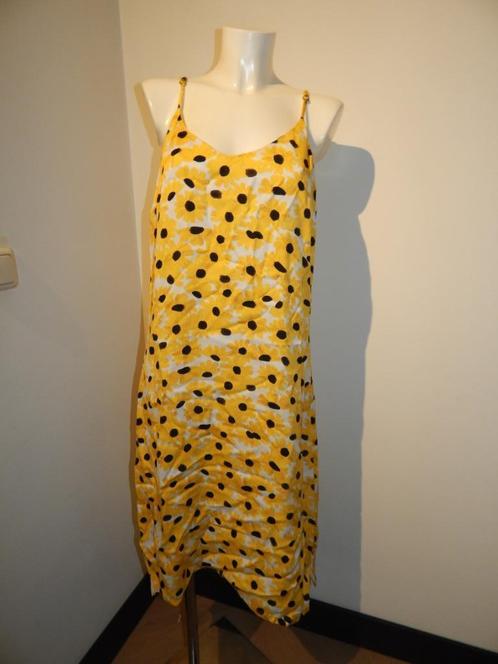 Fabienne Chapot bloemen print jurk frisse tinten zomers 42, Kleding | Dames, Jurken, Zo goed als nieuw, Maat 42/44 (L), Overige kleuren