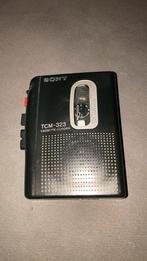 Sony TCM 323 cassette corder, Ophalen of Verzenden, Walkman