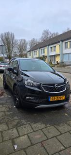 Opel MokkaX 1.4 Turbo 140pk Start/stop 2018 Metallic  Zwart, Auto's, Opel, Voorwielaandrijving, USB, Zwart, Zwart