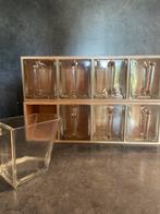 Ikea forhoja houten keuken kruidenrek glazen grutters bakken, Ophalen, Gebruikt, Kooi, Minder dan 60 cm