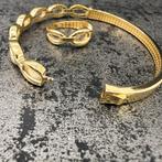 18k gouden armband met ring nieuw italy, Ophalen of Verzenden, Nieuw, Goud