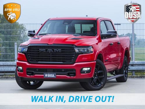 Dodge Ram 1500 | Laramie | Premium Night | 3.0L I6 Hurricane, Auto's, Dodge, Bedrijf, Te koop, RAM 1500, 4x4, ABS, Achteruitrijcamera