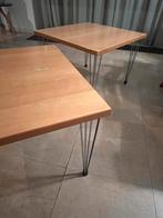 2 salontafels 60x60 hoogte 43cm, Ophalen, Gebruikt, 50 tot 100 cm, Vierkant