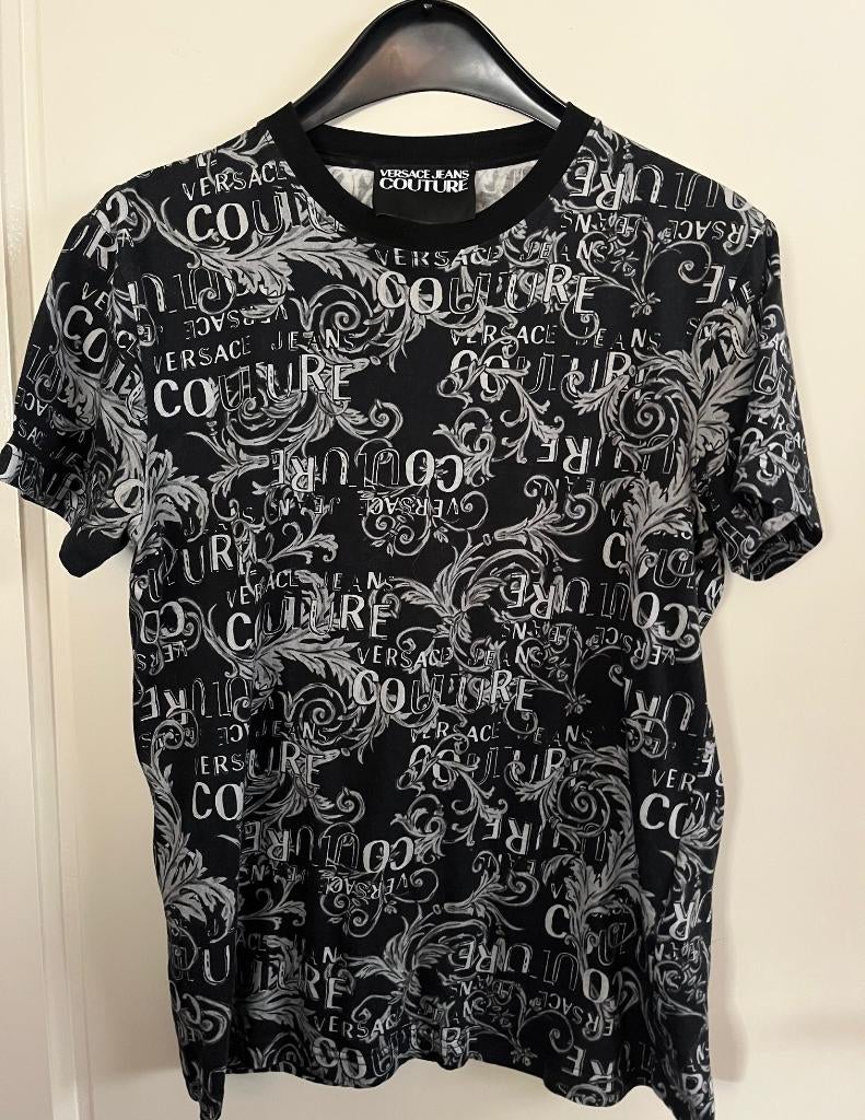 Versace Jeans Couture shirt  Maat S, Kleding | Heren, Ophalen, Zwart, Gedragen, Maat 46 (S) of kleiner