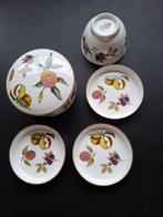 Porselein set met fruit, Ophalen of Verzenden