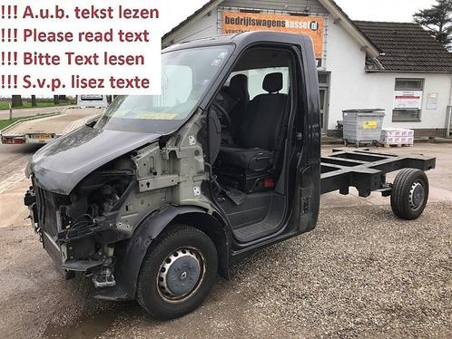 Renault Master T35 2.3 dCi 145 Euro 6 L2 Chassis Cabine MOTO, Auto's, Bestelauto's, Bedrijf, Te koop, ABS, Airconditioning, Bluetooth