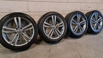 R-Line velgen Golf Touran Jetta Eos 225/45/17 als nieuw! beschikbaar voor biedingen