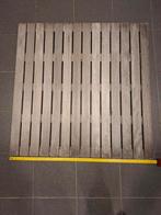 Hardhouten vlonder van 1 bij 1 meter, Ophalen, 150 tot 200 cm, Zo goed als nieuw, 150 tot 200 cm