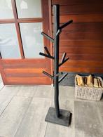 Houten boomstam kapstok 150 cm -Zwart, Huis en Inrichting, Woonaccessoires | Kapstokken, Ophalen, Gebruikt, 100 tot 150 cm, Staande kapstok