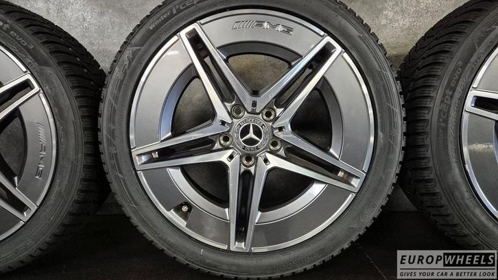 18 inch Mercedes C-klasse W206 AMG Winterbanden S206 Breedse, Auto-onderdelen, Banden en Velgen, Banden en Velgen, Winterbanden