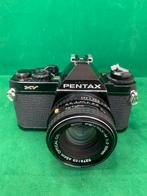 Pentax MV met 50mm lens - met doos!, Ophalen of Verzenden, Gebruikt, Spiegelreflex, Pentax