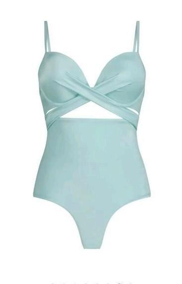 Badpak Hunkemuller mt.44 turquoise tankini corrigerend, Kleding | Dames, Badmode en Zwemkleding, Nieuw, Badpak, Blauw, Ophalen of Verzenden
