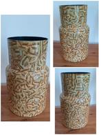 Vaas. Handgemaakt. Decoupage houtlook, Ophalen of Verzenden, Nieuw, Minder dan 50 cm