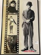 vintage charles chaplin poster film, Antiek en Kunst, Kunst | Schilderijen | Klassiek, Ophalen