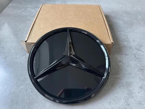 Mercedes-Benz embleem full black grill, Auto-onderdelen, Klein materiaal, Mercedes-Benz, Nieuw, Ophalen of Verzenden