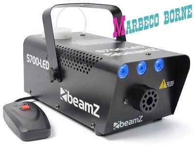 Rookmachine Ice effect, Smoke machine blauwe Leds, Rookmachine, Nieuw, Info@marbeco.nl, BeamZ