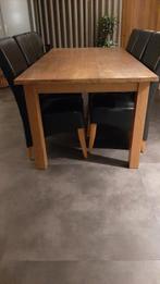 teakhout eettafel, Ophalen, Gebruikt, Teakhout, 200 cm of meer
