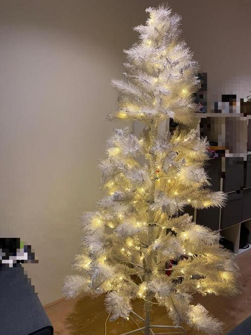 Kerstboom met lichtjes incl. decoratie, Diversen, Kerst, Gebruikt, Ophalen