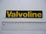 sticker Valvoline sponsor logo race auto motor cross retro, Overige typen, Zo goed als nieuw, Verzenden