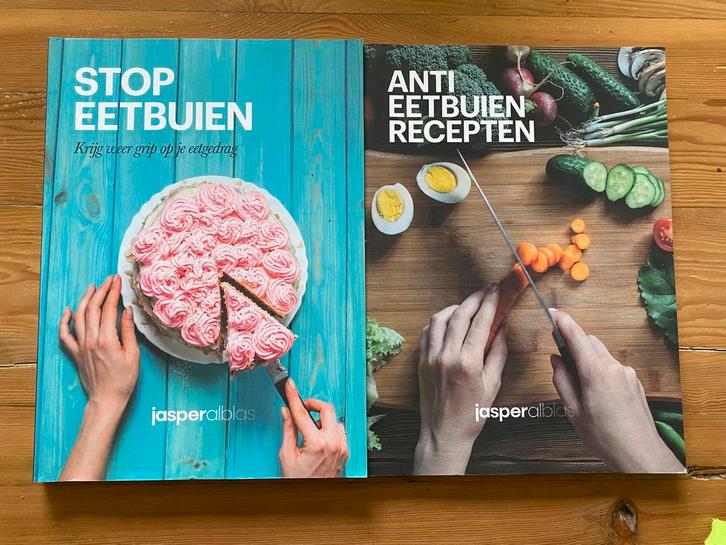 Stop eetbuien/ anti eetbuien recepten - Jasper Alblas, Boeken, Kookboeken, Gelezen, Ophalen of Verzenden