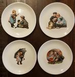 4 mooie Villeroy & Boch "Ot en Sien" schoteltjes, Ophalen, Nieuw, Porselein, Kop en/of schotel