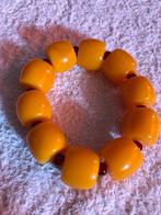 Barnsteen, Sieraden, Tassen en Uiterlijk, Armbanden, Overige materialen, Geel, Nieuw, Ophalen of Verzenden