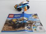 Lego City - 60218 - Desert Rally Racer, compleet, Ophalen of Verzenden, Zo goed als nieuw, Complete set, Lego