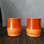 Retrro: 2 nieuwe Cermer multifunctionele terracotta potjes, Ophalen of Verzenden