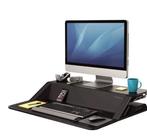 Zit-Sta werkplek Fellowes Lotus zwart, Huis en Inrichting, Ophalen, Zo goed als nieuw