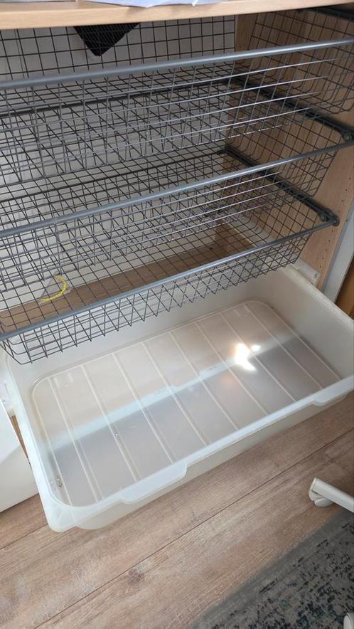 Ikea KOMPLEMENT Fijndraadmand, donkergrijs, 100x58cm, Huis en Inrichting, Kasten | Schoenenrekken, Zo goed als nieuw, Ophalen of Verzenden