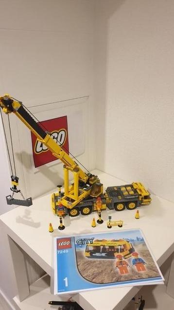 Lego technic mobile hijskraan xxl 7249 super netjes  beschikbaar voor biedingen