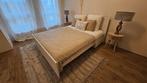 2 persoons bed IKEA Brusali 160x200, Ophalen, Gebruikt, Wit, Tweepersoons