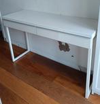 IKEA Bureau - Hoogglans Wit - 2 Lades, Huis en Inrichting, Bureaus, Ophalen, Gebruikt, Bureau