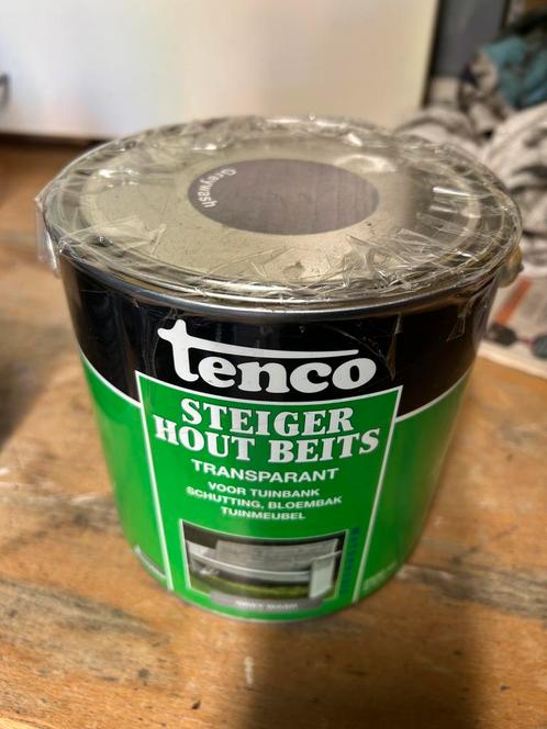 Onaangebroken Tenco Steigerhout Beits greywash 2,5L, Doe-het-zelf en Verbouw, Verf, Beits en Lak, Nieuw, Beits, Minder dan 5 liter