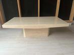 Schitterende travertin salontafel 120x65, Ophalen of Verzenden, Zo goed als nieuw, 75 cm of meer, Rechthoekig